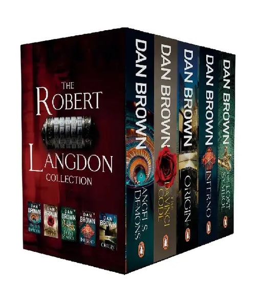 The  Robert Langdon Collection 5 Books Boxset Angels And Demons The Da Vinci Code The Lost Symbol Inferno Origin by Dan Brown