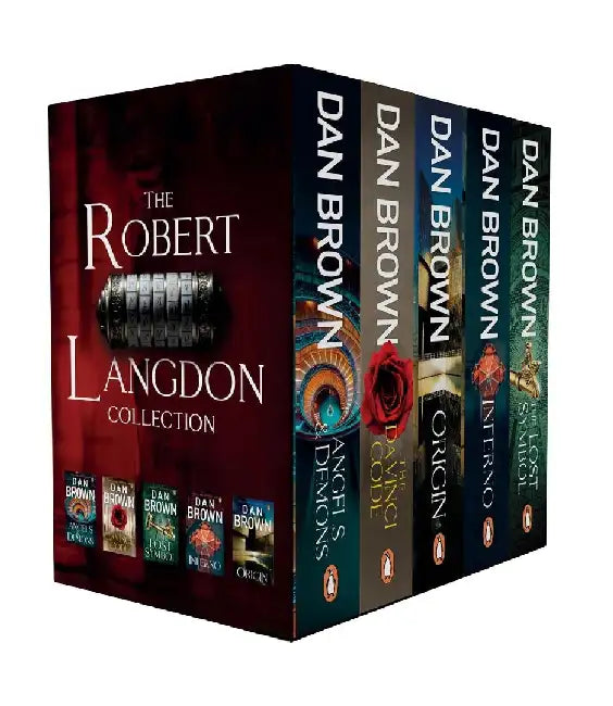 The  Robert Langdon Collection 5 Books Boxset Angels And Demons The Da Vinci Code The Lost Symbol Inferno Origin by Dan Brown