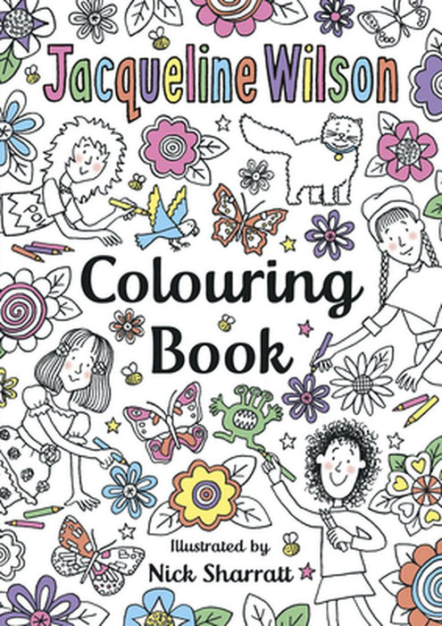 The Jacqueline Wilson Colouring Book by Jacqueline Wilson