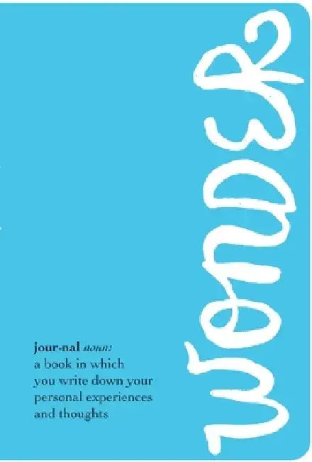 The Wonder Journal by R. J. Palacio