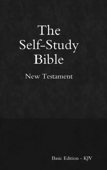 Self-Study Bible - Basic Edition - New Testament - Hardcover by Jesse Jackson