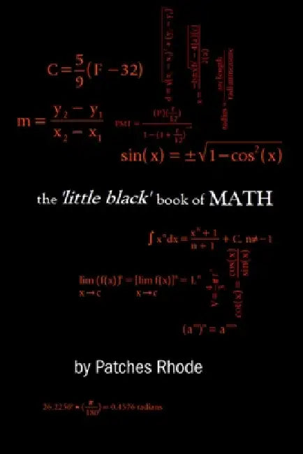 The 'little black' book of MATH by Patches Rhode