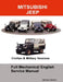Mitsubishi Jeep Full Mechanical English Service Manual by James Danko