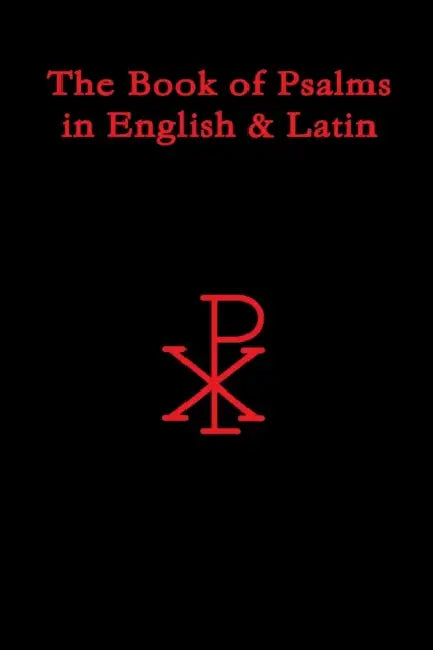 The Book of Psalms in English & Latin by Latif Haki Gaba