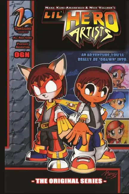 Lil' Hero Artists: The Original Series (Variant Cover) by Nana Kumi-Amankwah, Nick Vollmer