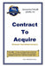 Contract To Acquire by Janet L. Miller, David L. Olson