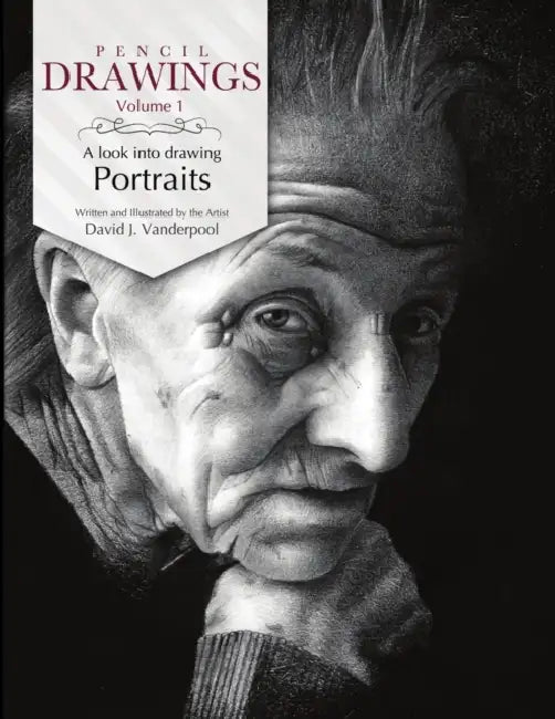 Pencil Drawings - a look into drawing portraits by David J. Vanderpool