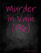 Murder in Vain(96) by M. E. Robertson-Hoon