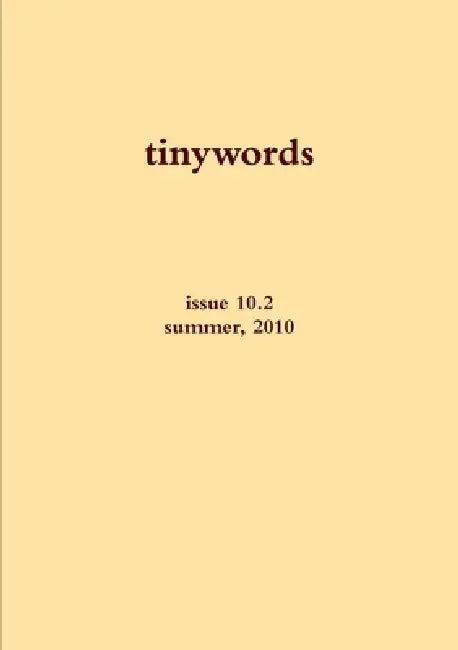 tinywords 10.2 by D. F. Tweney