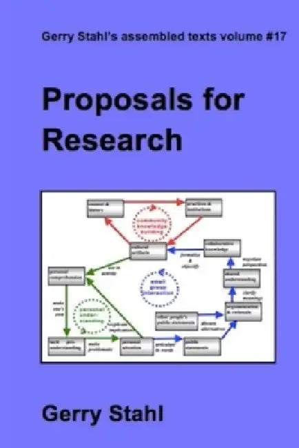 Proposals for Research by Gerry Stahl