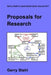 Proposals for Research by Gerry Stahl