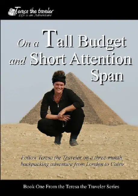 On a Tall Budget and Short Attention Span (Black and White) by Teresa Cline