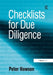 Checklists for Due Diligence by Peter Howson
