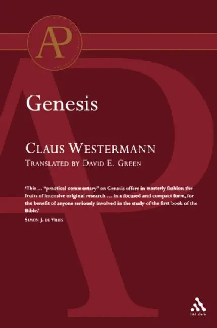Genesis (Westermann) by Judith (, Barrister, Doughty St. Chambers) Farbey QC