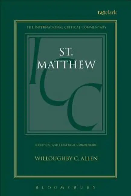 St. Matthew by Willoughby C. Allen