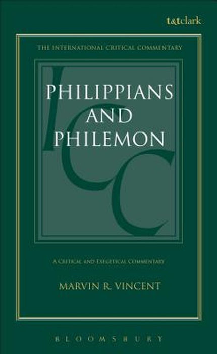 Philippians and Philemon by Marvin R. Vincent