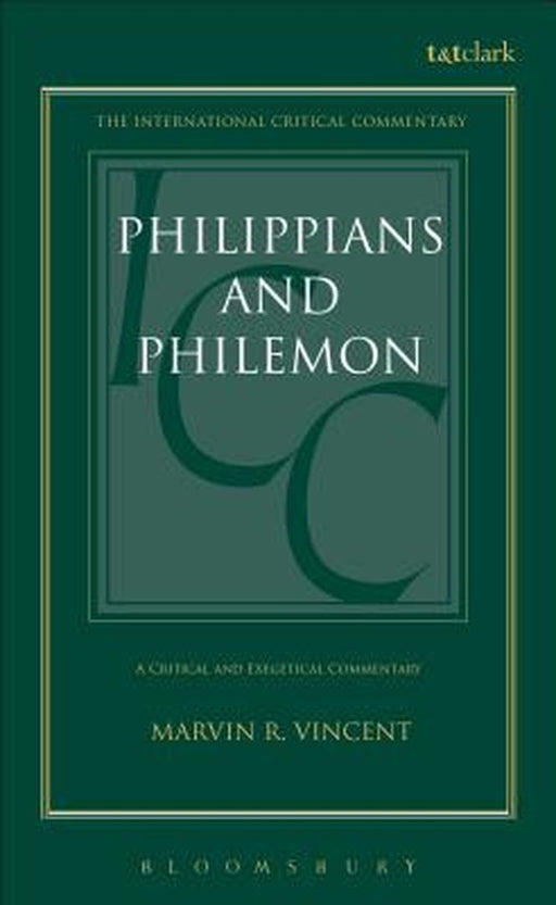 Philippians and Philemon by Marvin R. Vincent