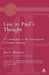 Law In Paul'S Thought by Hans Hbner
