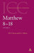 Matthew 8-18 by W. D. Davies