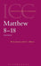 Matthew 8 -18: Volume 2 by W. D. Davies