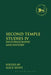 Second Temple Studies IV: Historiography and History by Alice Hunt