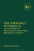 The Substance of Psalm 24: An Attempt to Read Scripture After Brevard S. Childs by Philip Sumpter