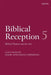 Biblical Reception, 5: Biblical Women and the Arts by David J. a. Clines