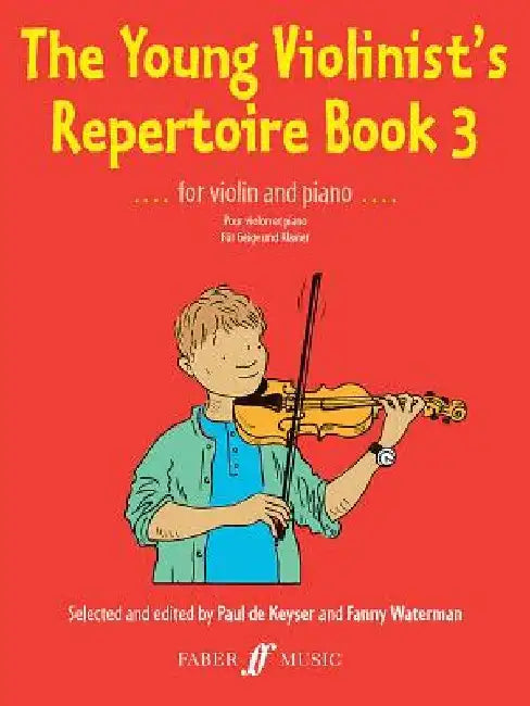 The Young Violinist's Repertoire, Bk 3 by Paul De Keyser