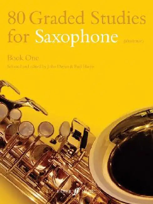 80 Graded Studies for Saxophone, Book One: (Alto/Tenor) by John Davies