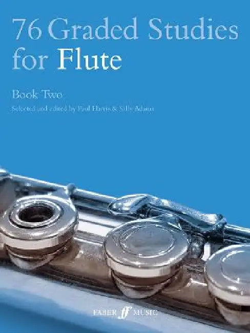 76 Graded Studies for Flute, Book Two by Paul Harris