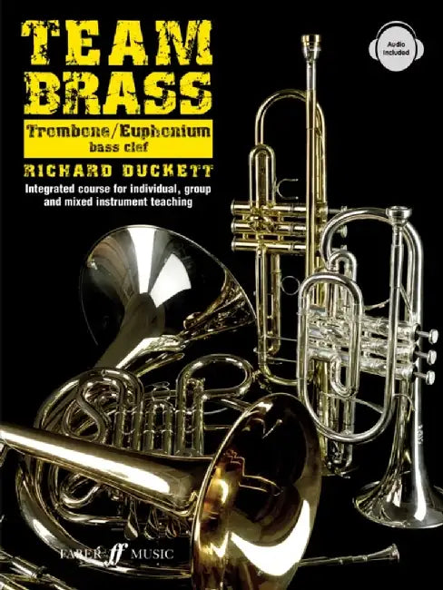 Team Brass: Trombone/Euphonium (Bass Clef) by Richard Duckett