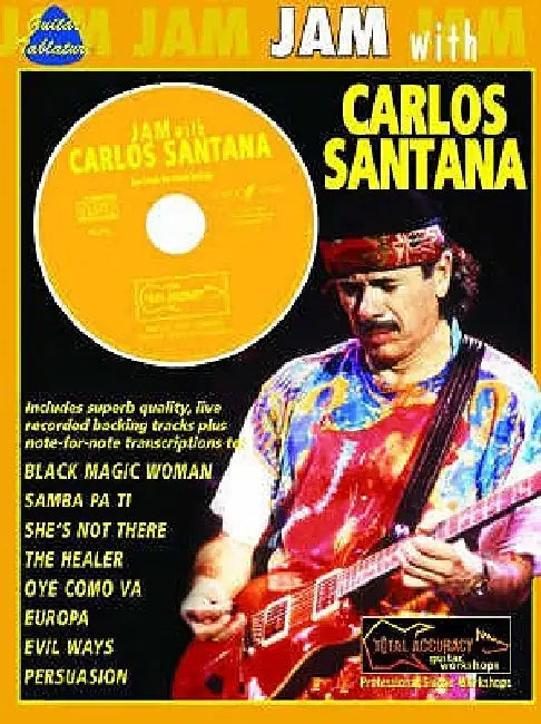 Jam with Carlos Santana: Book & CD by Carlos Santana