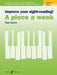 Improve Your Sight-Reading! Piano -- A Piece a Week, Grade 2: Short Pieces to Support and Improve Sight-Reading by Developing Note-Reading Skills and by Paul Harris