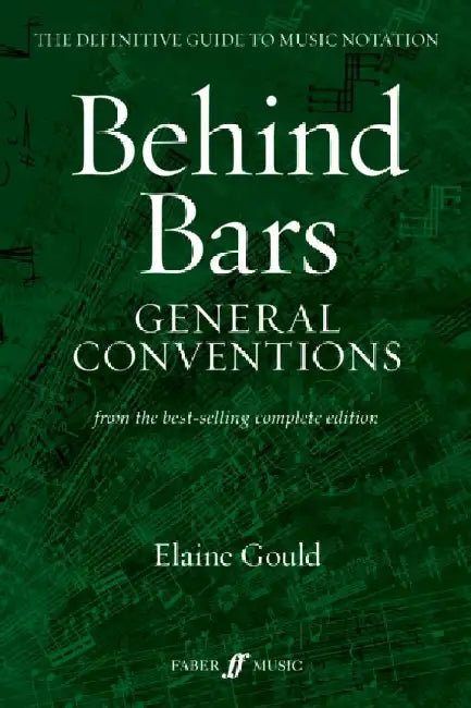 Behind Bars -- General Conventions by Elaine Gould