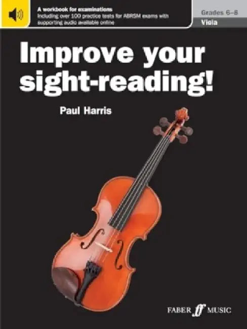 Improve your sight-reading! Viola 6-8 by Paul Harris