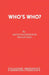 Who's Who? by Keith Waterhouse