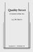 Quality Street by James Matthew Barrie