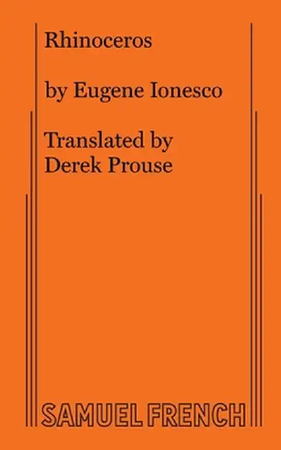Rhinoceros by Ionesco, Eugene