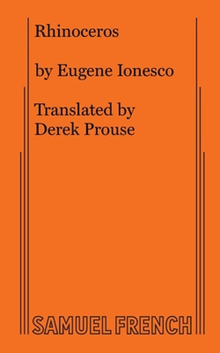 Rhinoceros by Ionesco, Eugene