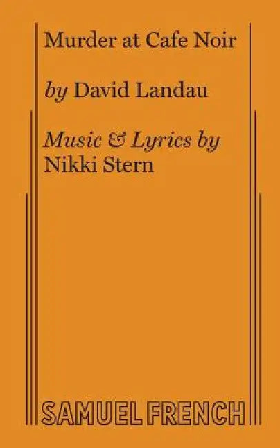 Murder at Cafe Noir by David Landau