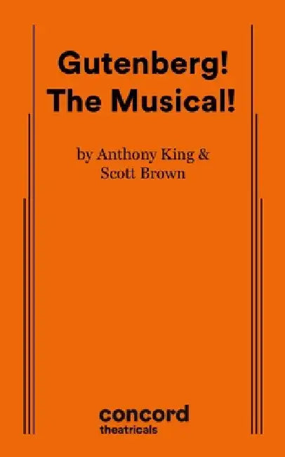 Gutenberg! the Musical! by Anthony King