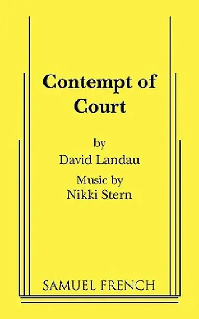 Contempt of Court by David Landau