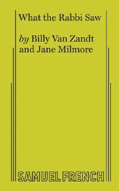 What the Rabbi Saw by Billy Van Zandt