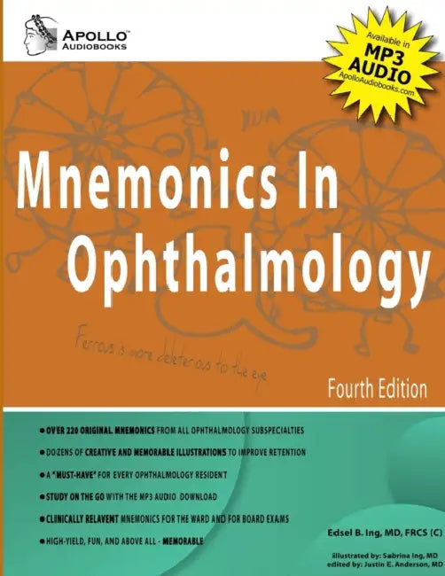Mnemonics In Ophthalmology, 4th Edition by Frcs (c) Ing