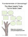 Fundamentals of Genealogy: The Most Helpful Tools You've Never Used by Marsha Peterson-Maass