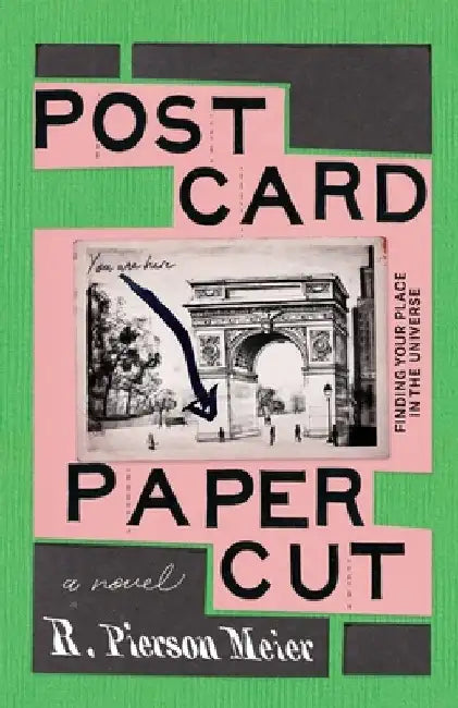 PostCard PaperCut: Finding Your Place in the Universe by R. Pierson Meier
