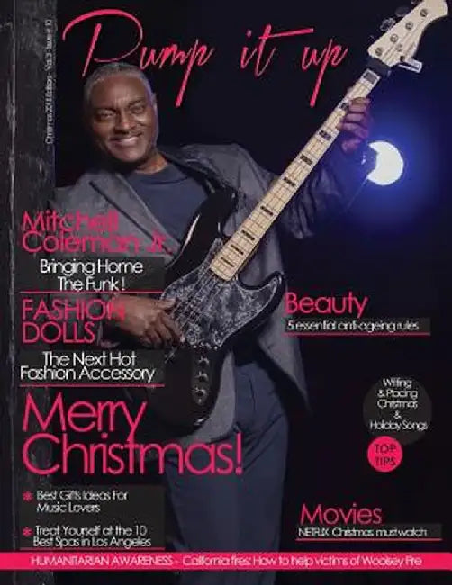 Pump It Up Magazine: December 2018 with Mitchell Coleman Jr. by Anissa Boudjaoui