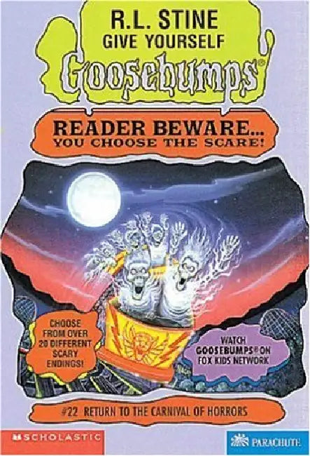 GYGB #22 Return To The Carnival Of Horrors by R L Stine