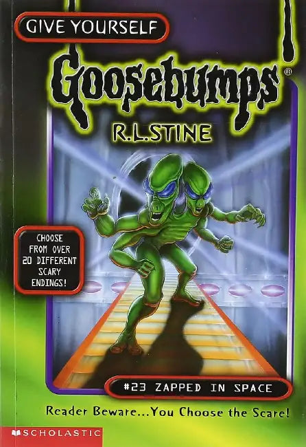GYGB #23 Zapped In Space by R L Stine