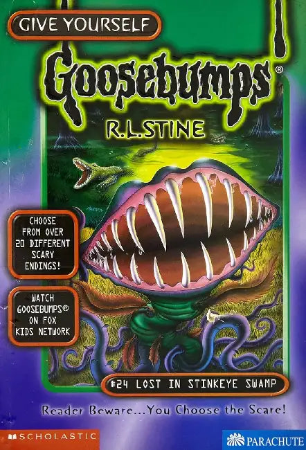 GYGB #24 Lost In The Stinkeys Swamp by R L Stine